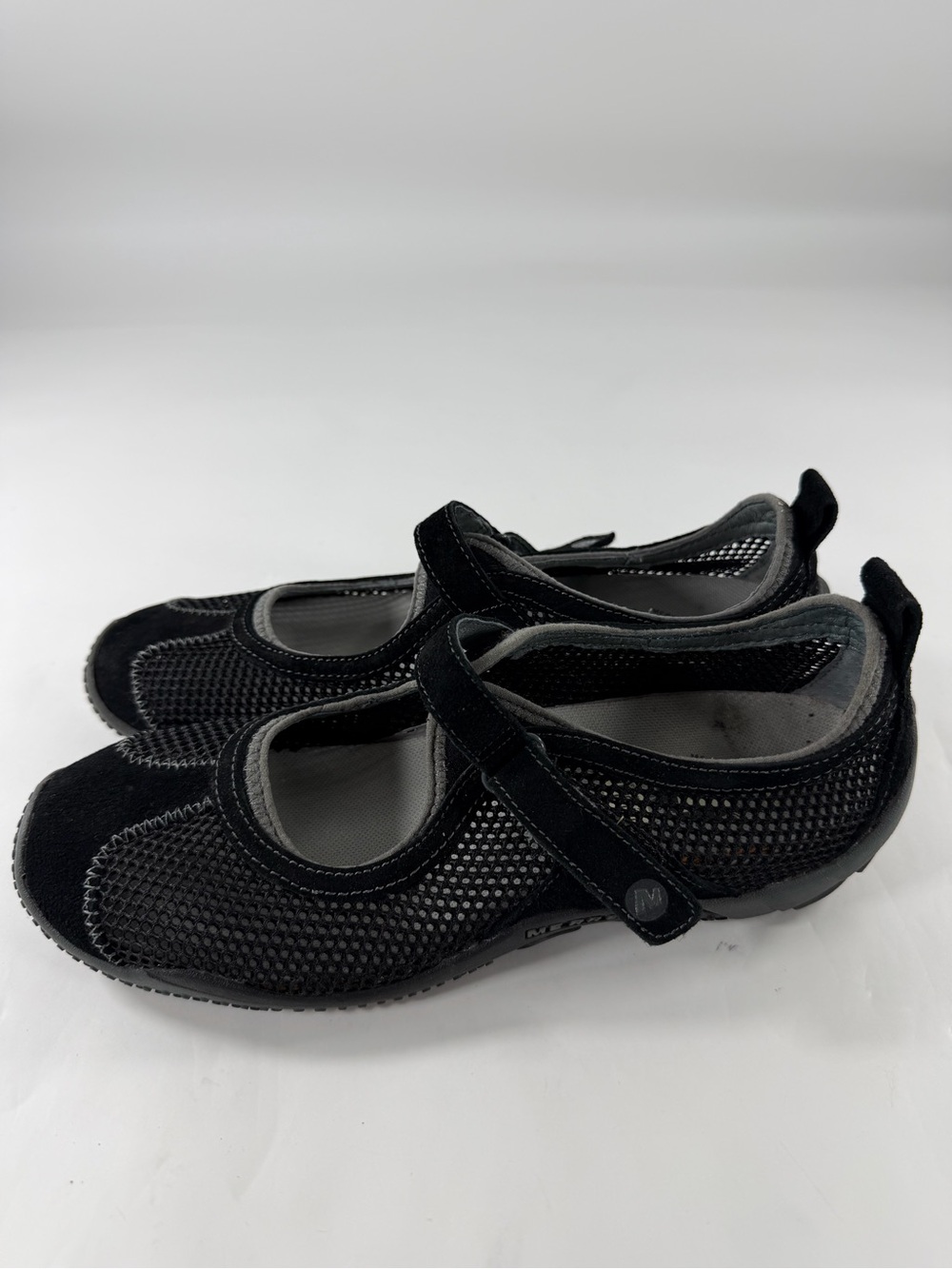 Merrell Circuit MJ Breeze Mary Jane Comfort Walking Shoes Black Mesh Womens 7.5 - Picture 3 of 6